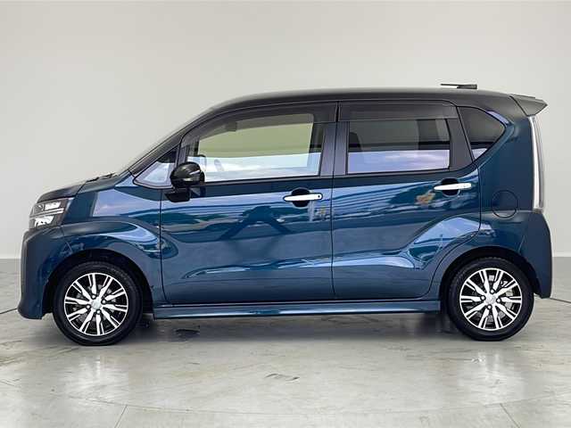 ダイハツ ムーヴ カスタム X LTD SAⅢ 茨城県 2019(令1)年 4.3万km ブラックマイカメタリック/レーザーブルークリスタルシャイン 2トーン スマートアシスト/純正SDナビ/　　CD/DVD/BT/フルセグ/アラウンドビューモニター/LEDオートライト/シートヒーター/純正14インチアルミホイール/ステアリングスイッチ/アイドリングストップ/USBポート/ETC/禁煙車