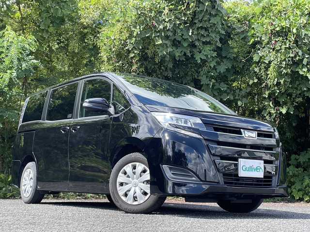 トヨタ ノア X 大分県 2020(令2)年 5.2万km ブラック パワースライドドア/社外メモリーナビ/バックカメラ/フルセグ/DVD/Bluetooth/ETC/クルーズコントロール/レーンキープアシスト/スマートキー/エンジンプッシュスタート/純正LEDヘッドライト/オートライトコントロール/オートハイビームアシスト