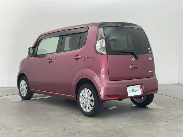 スズキ ＭＲワゴン Wit XS 富山県 2014(平26)年 9.1万km カシスピンクパールメタリック 4WD/社外ナビ（AM/FM/CD/DVD/SD/AUX/BT）/フルセグTV/バックカメラ/レザー調表皮シート/運転席シートヒーター/スマートキー×２/プッシュスタート/HIDヘッドライト/フォグランプ/オートライト/ドアバイザー/ステアリングリモコン/アイドリングストップ/純正14インチAW