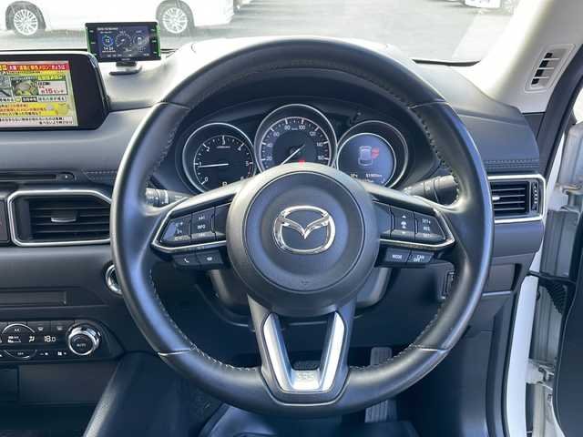 マツダ ＣＸ－５ XD プロアクティブ 岩手県 2017(平29)年 5.2万km スノーフレイクホワイトパールマイカ 純正SDナビ/AM/FM/CD/DVD/Bluetooth/フルセグTV/サイド/バックカメラ/ETC/ドライブレコーダー/クルーズコントロール/衝突被害軽減ブレーキ/レーンキープアシスト/横滑り防止装置/アイドリングストップ/オートライト/オートハイビーム/LEDヘッドライト/スマートキー/プッシュスタート/電動格納ミラー/純正19インチAW/純正フロアマット/純正ドアバイザー/保証書/取扱説明書