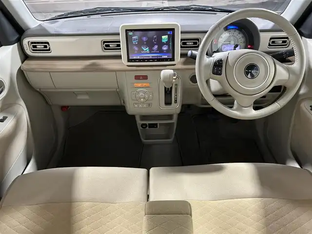 スズキ ラパン X 大阪府 2020(令2)年 2.2万km フレンチミントパールメタリック 純正8incナビTV 360カメラ シートヒーター 衝突軽減ブレーキ レーンアシスト オートハイビーム スマートキー プッシュスタート アイドリングストップ オートライト LEDヘッドライト ドライブレコーダー ETC