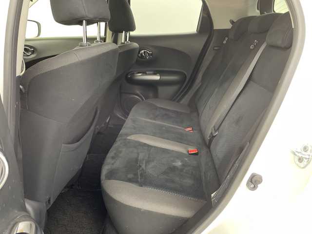 日産 ジューク 15RX Vアーバンセレクション 鹿児島県 2017(平29)年 9.7万km ブリリアントホワイトパール ワンオーナー　/純正ＳＤナビ/（フルセグ/Bluetooth/CD/DVD）　/アラウンドビューモニター　/バックカメラ　/ＥＴＣ　/レーンキープアシスト/前方ドライブレコーダー　/革巻きステアリング　/ステアリングリモコン　/純正１７インチアルミホイール/衝突軽減ブレーキ