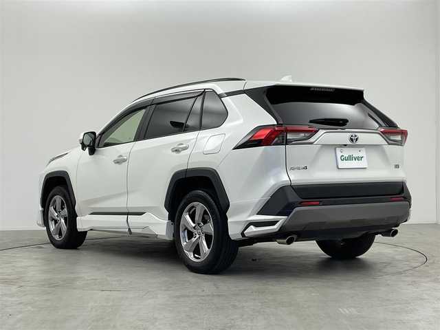 トヨタ ＲＡＶ４ ハイブリットG 群馬県 2020(令2)年 3.5万km ホワイトパールクリスタルシャイン アルパイン９インチナビ　モデリスタエアロ　プリクラッシュセーフティ　レーダークルーズコントロール　ブラインドスポットモニター　レーンキープアシスト　前後ドライブレコーダー　パワーバックドア　禁煙車