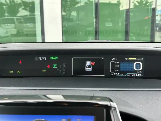 トヨタ プリウス A プレミアム　ツーリングセレ 和歌山県 2019(平31)年 2.7万km ホワイトパールクリスタルシャイン 純正メーカーナビ/フルセグTV/バックカメラ/JBLプレミアムサウンド/（BT/CD/DVD）/プリクラッシュセーフティー/ブラインドスポットモニター/ヘッドアップディスプレイ/レーダークルーズコントロール/レーンディパーチャーアラート/クリアランスソナー/横滑り防止機能/前方ドライブレコーダー/パワーシート/シートヒーター/シートエアベンチレーション/パーキングアシスト/LEDヘッドライト/フォグランプ/オートライト/オートマチックハイビーム