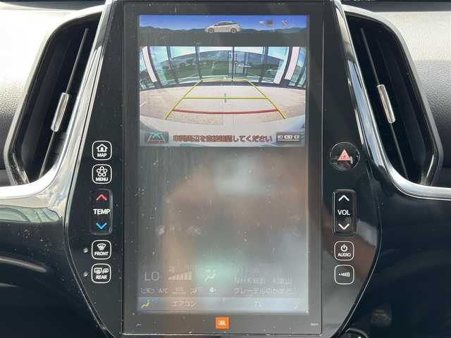 トヨタ プリウス A プレミアム　ツーリングセレ 和歌山県 2019(平31)年 2.7万km ホワイトパールクリスタルシャイン 純正メーカーナビ/フルセグTV/バックカメラ/JBLプレミアムサウンド/（BT/CD/DVD）/プリクラッシュセーフティー/ブラインドスポットモニター/ヘッドアップディスプレイ/レーダークルーズコントロール/レーンディパーチャーアラート/クリアランスソナー/横滑り防止機能/前方ドライブレコーダー/パワーシート/シートヒーター/シートエアベンチレーション/パーキングアシスト/LEDヘッドライト/フォグランプ/オートライト/オートマチックハイビーム