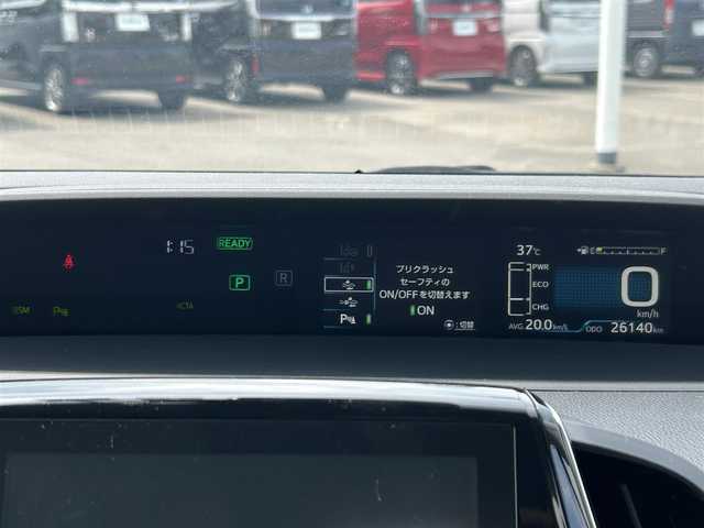 トヨタ プリウス A プレミアム　ツーリングセレ 和歌山県 2019(平31)年 2.7万km ホワイトパールクリスタルシャイン 純正メーカーナビ/フルセグTV/バックカメラ/JBLプレミアムサウンド/（BT/CD/DVD）/プリクラッシュセーフティー/ブラインドスポットモニター/ヘッドアップディスプレイ/レーダークルーズコントロール/レーンディパーチャーアラート/クリアランスソナー/横滑り防止機能/前方ドライブレコーダー/パワーシート/シートヒーター/シートエアベンチレーション/パーキングアシスト/LEDヘッドライト/フォグランプ/オートライト/オートマチックハイビーム