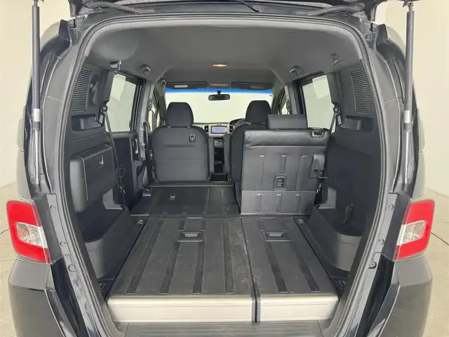 ホンダ フリード スパイク G ジャストセレクション 愛知県 2014(平26)年 7.5万km プレミアムスパークルブラックパール 純正HDDナビ　/Bluetooth　/ワンセグTV　/ステアリングリモコン　/片側パワースライドドア　/AUTOライト　/純正フロアマット　/ETC