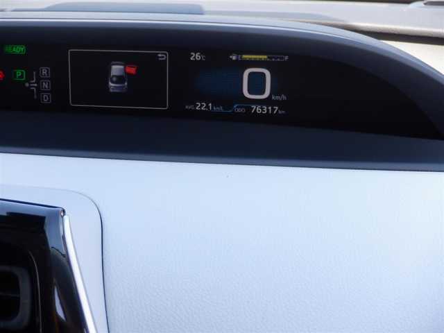 トヨタ プリウス A プレミアム　ツーリングセレ 静岡県 2016(平28)年 7.7万km エモーショナルレッド  ワンオーナー(保証書あり)/ 純正SDナビ(NSZT-W66T)/ バックカメラ/ ヘッドアップディスプレイ/ スマートキー/ プッシュスタート/ レザーシート/ 前席シートヒーター/ 運転席パワーシート/ ビルトインETC/ 前方ドライブレコーダー/ 純正17インチアルミ/ LEDヘッドライト/ フォグランプ/ 純正フロアマット/ ドアバイザー