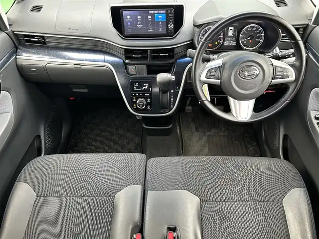 ダイハツ ムーヴ カスタム RS ハイパー SA 奈良県 2015(平27)年 4.8万km メテオライトグレーイリュージョナルP ワンオーナー/プッシュスタート/純正ナビ/取扱説明書/ＤＶＤ再生/フルセグテレビ/バックカメラ/Bluetooth/AUX/USB/ETC/スマートキー　/ウィンカーミラー/純正アルミホイール　/後方コーナーセンサー