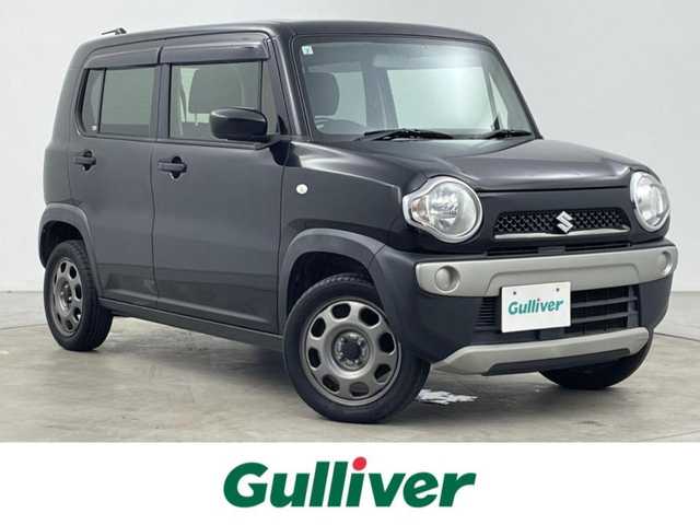 スズキ ハスラー A 大分県 2017(平29)年 13万km ブルーイッシュブラックパール3 ＥＴＣ/リモコンキー/ドアバイザー/ヘッドライトレベライザー/社外フロアマット/純正アルミホイール/取扱説明書/保証書・点検記録簿