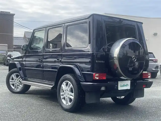 メルセデス・ベンツ ゲレンデヴァーゲン Ｇ３５０ｄ 熊本県 2017(平29)年 7.7万km パープル サンルーフ/革シート/harman/kardon/純正ナビ/（CD・DVD・フルセグTV・BTオーディオ・SD）/バックカメラ/純正18インチAW/クルーズコントロール/パドルシフト/サイドステップ/背面タイヤハードカバー/前席パワーシート・シートメモリー/前席シートヒーター/HIDヘッドライト/オートライト/前後コーナーセンサー/横滑り防止装置/ウィンカーミラー/フロアマット/新車保証書/取扱説明書/スペアキー×1本