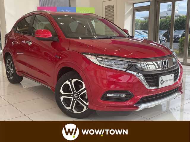 ホンダ ヴェゼル ハイブリッド Z ホンダセンシング 埼玉県 2018(平30)年 5.8万km プレミアムクリスタルレッドM ホンダセンシング/純正ナビ/　　CD/DVD/BT/フルセグTV/バックカメラ/アダプティブクルーズコントロール/LEDオートライト/ハーフレザーシート/パワーシート/シートヒーター/純正17インチAW/パドルシフト/ステアリングスイッチ/プッシュスタート/ETC/禁煙車