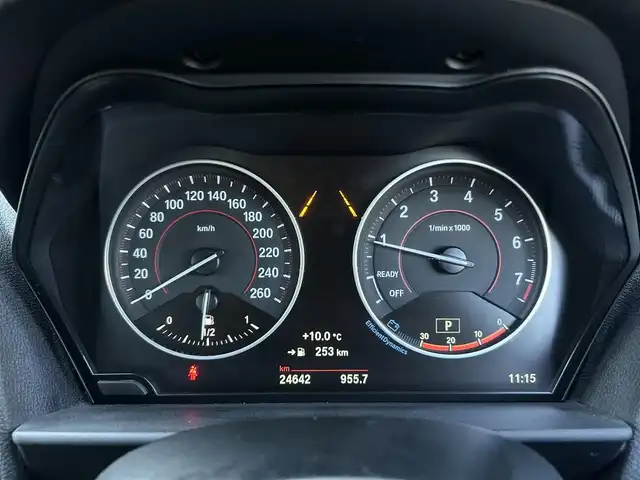 ＢＭＷ １１８ｉ Mスポーツ 茨城県 2017(平29)年 2.5万km サファイアブラックP 後期型　/インテリジェントSFT　/レーンディパーチャーウォーニング　/コンフォートアクセス　/クルコン　/純ナビ　/BT　/USB　/DVD　/Bカメラ　/PDC/LEDヘッドライト　/純正17inAW　/ETC/ドラレコ