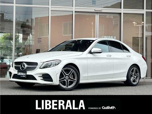 メルセデス・ベンツ Ｃ２２０ｄ アバンギャルド　AMGライン 福岡県 2018(平30)年 3.4万km ポーラホワイト レーダーセーフティーＰＫＧ　/黒革　/純正ナビ／フルセグ　/Ｂｌｕｅｔｏｏｔｈ　/Ｂカメラ　/ＡＣＣ　/ＢＳＭ　/アンビエントライト　/メモリ付パワーシート　/シートヒーター　/純正１８インチＡＷ　/ＥＴＣ２．０