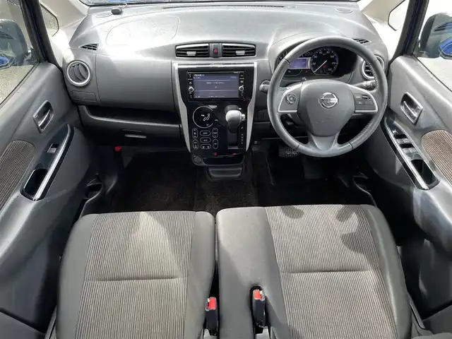 日産 デイズ ハイウェイスターG ターボ 滋賀県 2018(平30)年 5.8万km オーシャンブルーP 純正ナビ/CD/DVD/Bluetooth/フルセグTV/アラウンドビューカメラ/純正ドラレコ/クルーズコントロール/レーンキープアシスト/エマージェンシーブレーキ/オートライト/オートハイビーム/プッシュスタート/純正アルミホイール