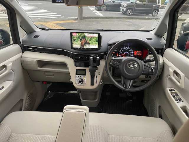 ダイハツ ムーヴ X SAⅢ 神奈川県 2017(平29)年 1.4万km ファイアークォーツレッドM ワンオーナー/フルセグテレビ/バックカメラ/ドアバイザー/プッシュスタート/ETC/アイドリングストップ/純正メモリナビ