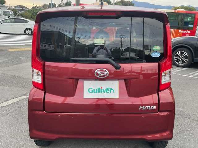ダイハツ ムーヴ X SAⅢ 神奈川県 2017(平29)年 1.4万km ファイアークォーツレッドM ワンオーナー/フルセグテレビ/バックカメラ/ドアバイザー/プッシュスタート/ETC/アイドリングストップ/純正メモリナビ