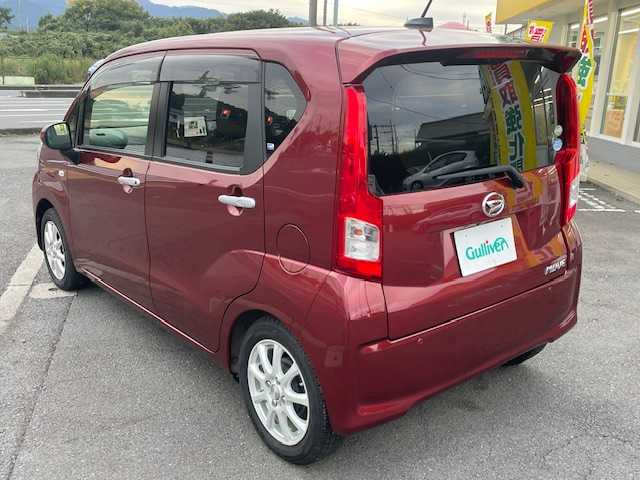 ダイハツ ムーヴ X SAⅢ 神奈川県 2017(平29)年 1.4万km ファイアークォーツレッドM ワンオーナー/フルセグテレビ/バックカメラ/ドアバイザー/プッシュスタート/ETC/アイドリングストップ/純正メモリナビ