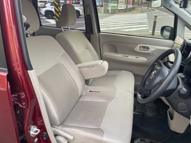 ダイハツ ムーヴ X SAⅢ 神奈川県 2017(平29)年 1.4万km ファイアークォーツレッドM ワンオーナー/フルセグテレビ/バックカメラ/ドアバイザー/プッシュスタート/ETC/アイドリングストップ/純正メモリナビ