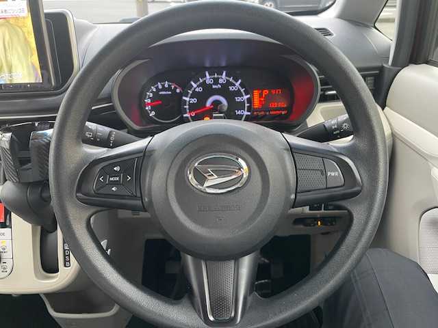 ダイハツ ムーヴ X SAⅢ 神奈川県 2017(平29)年 1.4万km ファイアークォーツレッドM ワンオーナー/フルセグテレビ/バックカメラ/ドアバイザー/プッシュスタート/ETC/アイドリングストップ/純正メモリナビ