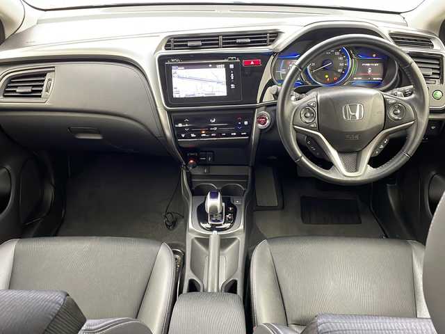 ホンダ グレイス ハイブリッド EX 大阪府 2014(平26)年 8.2万km ゴールドブラウンM 純正ナビ(フルセグTV/FM/AM/CD/DVD/MT/USB)/バックカメラ/前後ドライブレコーダー/ＥＴＣ/横滑り防止装置/盗難防止装置/クルーズコントロール　/パドルシフト/オートライト/ハーフレザー/シートヒーター/純正ＡＷ/純正フロアマット/スマートキー/スペアキー/保証書/記録簿/取扱説明書