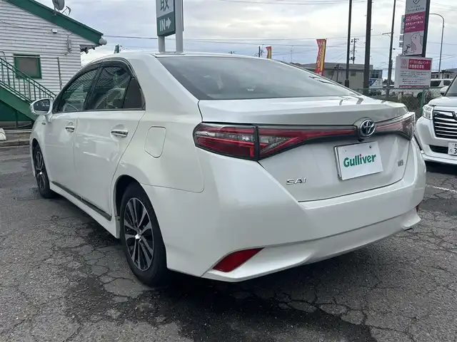 トヨタ ＳＡＩ G 福島県 2014(平26)年 3.6万km ホワイトパールクリスタルシャイン ワンオーナー/純正HDDナビ（AM/FM/BT/フルセグTV）/クルーズコントロール/Ｄ＋Ｎ席パワーシート/ビルトインＥＴＣ/プッシュスタート/スマートキー/LEDヘッドライト/カーテンエアバッグ/エアバッグ(W+サイド)/純正アルミホイール16インチ/純正フロアマッド/社外AWセットスタッドレス4本積込み