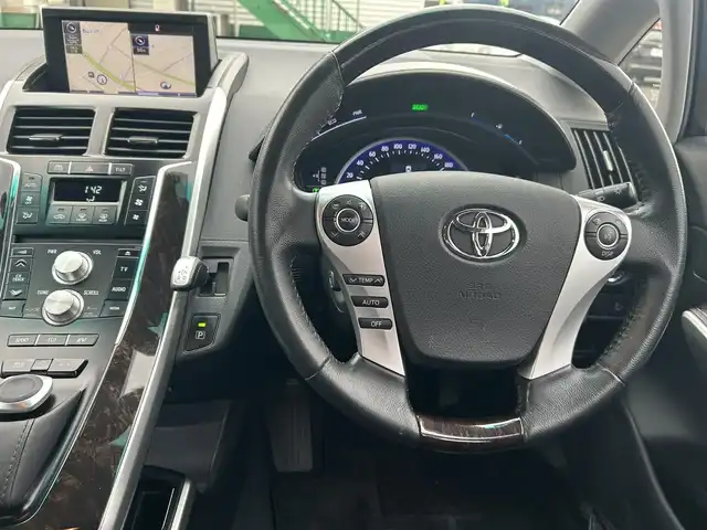 トヨタ ＳＡＩ G 福島県 2014(平26)年 3.6万km ホワイトパールクリスタルシャイン ワンオーナー/純正HDDナビ（AM/FM/BT/フルセグTV）/クルーズコントロール/Ｄ＋Ｎ席パワーシート/ビルトインＥＴＣ/プッシュスタート/スマートキー/LEDヘッドライト/カーテンエアバッグ/エアバッグ(W+サイド)/純正アルミホイール16インチ/純正フロアマッド/社外AWセットスタッドレス4本積込み