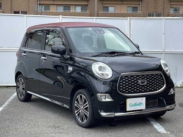 ダイハツ キャスト スタイル G SAⅢ 秋田県 2017(平29)年 6.1万km ブラックマイカメタリック CD/AM/FM/電動格納ミラー/オートライト/LEDヘッドライト/フォグランプ/スマートアシスト/レーンアシスト/衝突軽減ブレーキ/ふらつき防止機能/純正ドアバイザー/純正フロアマット/プッシュスタート/スマートキー