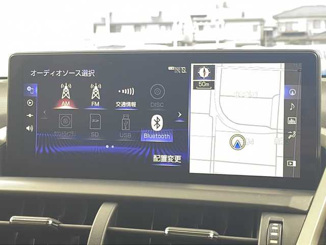 レクサス ＮＸ 300h バージョンL 岐阜県 2018(平30)年 4.6万km ソニッククォーツ パノラマサンルーフ/全周囲カメラ/純正ナビ/（Bluetooth/フルセグ）/エアシート（運転席、助手席）/シートヒーター（全席）/パワーシート（運転席、助手席）/ブラインドスポットモニター/パワーバックドア/レーダークルーズコントロール/レーンキープアシスト/横滑り防止システム/パドルシフト/ブレーキホールド/ステアリングスイッチ/ステアリングヒーター/ドライブレコーダー/ETC２．０/スマートキー/プッシュスタート