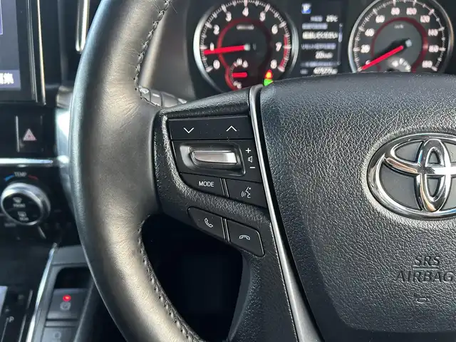 トヨタ ヴェルファイア Z Gエディション 千葉県 2019(平31)年 4.8万km バーニングブラッククリスタルシャインガラスフレーク 純正10インチナビ/(CD DVD Bluetooth フルセグTV)/バックカメラ/衝突被害軽減システム/車線逸脱警報/クルーズコントロール/サンルーフ/レザーシート/両側パワースライドドア/横滑り防止装置/ビルトインETC/アイドリングストップ/LEDヘッドライト/フォグランプ/オートライト/ウィンカーミラー/電動格納ミラー/純正18インチAW/シートヒーター/エアシート/パワーシート/ステアリングヒーター/プッシュスタート/スマートキー/フロアマット/ドアバイザー