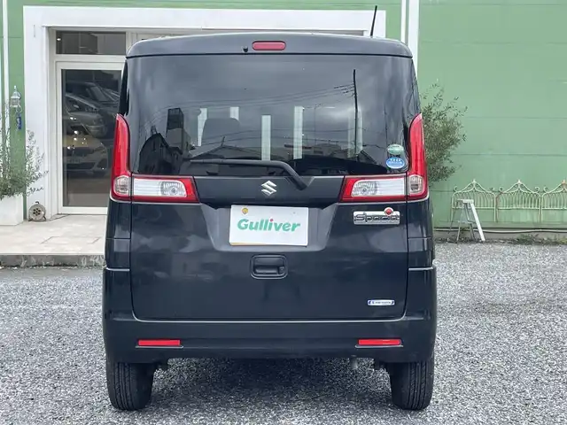 スズキ スペーシア G 埼玉県 2016(平28)年 3.7万km ブルーイッシュブラックパール3 運転席シートヒーター/プッシュスタート/スマートキー/ドアバイザー/走行３６８１８キロ/車検R9年9月まで/保証書付整備手帳/取扱説明書