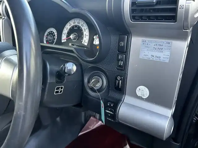 トヨタ ＦＪクルーザー オフロードパッケージ 道北・旭川 2011(平23)年 6.6万km ブラック/ホワイト オフロードパッケージ/リアデフロック/寒冷地仕様/社外LEDヘッドライト