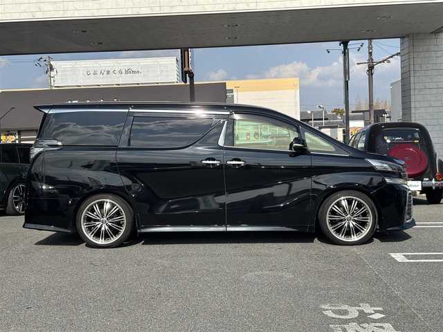 トヨタ ヴェルファイア Z Gエディション 奈良県 2016(平28)年 13万km ブラック ワンオーナー/アルパイン10インチナビ/CD/DVD/BT/USB/フルセグ/バックカメラ/黒半革シート/革調シートカバー/パワーシート（前席）/メモリーシート/ドライブレコーダー（前方）/ETC/ACC/PBD/横滑り防止装置/前後クリアランスソナー/レーダーブレーキサポート/両側パワースライドドア/LEDオートライト/フォグランプ（黄）/オートリトラウィンカーミラー/LEDルームランプ/フットランプ（青）/革巻きステアリング/ステアリングスイッチ/ステアリングヒーター/電子制御パーキングブレーキ/ブレーキホールド/オットマン/純正フロアマット/純正ドアバイザー/スペアスマートキー/新車時保証書/取扱説明書/ナビ取扱説明書/ディーラー記録簿R7
