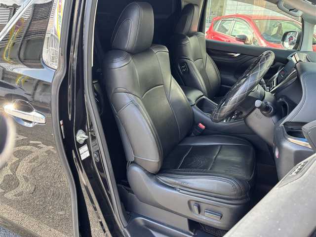 トヨタ ヴェルファイア Z Gエディション 奈良県 2016(平28)年 13万km ブラック ワンオーナー/アルパイン10インチナビ/CD/DVD/BT/USB/フルセグ/バックカメラ/黒半革シート/革調シートカバー/パワーシート（前席）/メモリーシート/ドライブレコーダー（前方）/ETC/ACC/PBD/横滑り防止装置/前後クリアランスソナー/レーダーブレーキサポート/両側パワースライドドア/LEDオートライト/フォグランプ（黄）/オートリトラウィンカーミラー/LEDルームランプ/フットランプ（青）/革巻きステアリング/ステアリングスイッチ/ステアリングヒーター/電子制御パーキングブレーキ/ブレーキホールド/オットマン/純正フロアマット/純正ドアバイザー/スペアスマートキー/新車時保証書/取扱説明書/ナビ取扱説明書/ディーラー記録簿R7