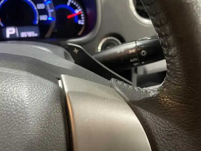 スズキ ワゴンＲ スティングレー T 神奈川県 2013(平25)年 8.6万km ブルーイッシュブラックパール3 社外オーディオCD＆USB/ポータブルナビ＆ワンセグTV/ETC/パドルシフト/アイドリングストップ/純正15inアルミホイール/オートライト/HIDライト/フォグランプ/ウインカーミラー/電動格納ミラー/スマートキー/プッシュスタート/Wエアバッグ/ABS/ドアバイザー/フロアマット/保証書/取扱説明書/スペアキー