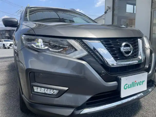 日産 エクストレイル 20Xi 埼玉県 2018(平30)年 8万km ダークメタルグレー ・ディーラー点検記録R1:3:4:5:6年有り/・プロパイロット/・純正ナビフルセグTV/・DVD　BT　SD/・TVキャンセラー/・アラウンドビューモニター/・ETC２．０/・ドライブレコーダー/・デジタルインナーミラー/・シートヒーター/・カプロンシート/・ステアリングスイッチ/・プリクラッシュ/・パワーバックドアゲート/・ルーフレール/・コーナーセンサー/・純正18インチアルミ/・オートライト/・LEDヘットライト/・スマートキー×２/・プッシュスタート/・保証書/・取説