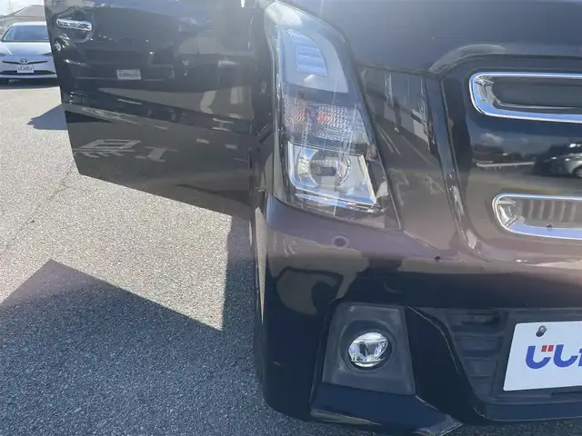 スズキ ワゴンＲ スティングレー HYBRID X 兵庫県 2017(平29)年 10.3万km ブルーイッシュブラックパール3 バックカメラ/メモリナビ/プッシュスタート