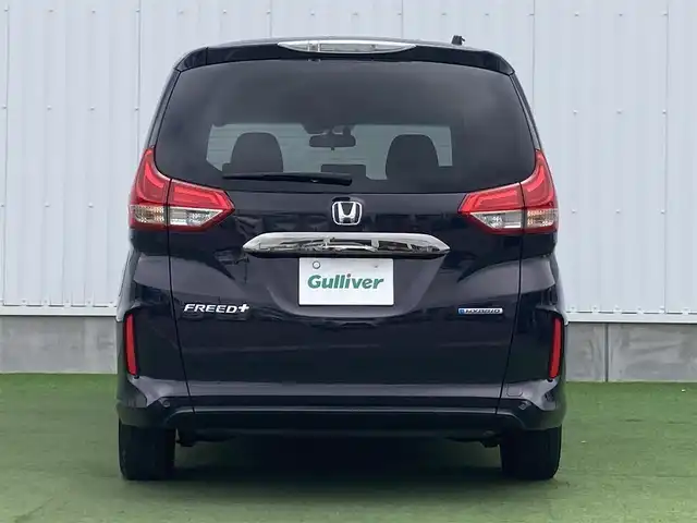 ホンダ フリード＋ ハイブリット G ブラックスタイル 香川県 2023(令5)年 2.9万km トワイライトミストブラックパール 登録時走行距離：28487km/ディーラー純正9型ナビ/　CD DVD BT フルセグTV/バックカメラ/ビルトインETC/前後ドライブレコーダー/両側パワースライドドア/衝突被害軽減/レーンキープアシスト/レーダークルーズコントロール/シートヒーター/ロールサンシェード/ISOFIX/横滑り防止装置/革巻きステアリング/ステアリングスイッチ/プッシュスタート/スマートキー