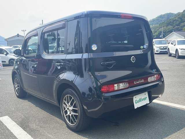 日産 キューブ 15X Mセレクション 京都府 2010(平22)年 11.5万km サファイアブラック 社外メモリナビ/スマートキー/社外15インチアルミ