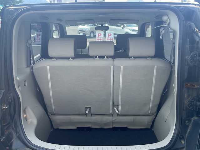 日産 キューブ 15X Mセレクション 京都府 2010(平22)年 11.5万km サファイアブラック 社外メモリナビ/スマートキー/社外15インチアルミ