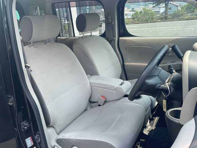 日産 キューブ 15X Mセレクション 京都府 2010(平22)年 11.5万km サファイアブラック 社外メモリナビ/スマートキー/社外15インチアルミ