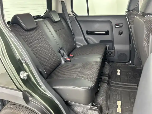 スズキ ハスラー X 愛知県 2017(平29)年 5.7万km クールカーキパールメタリック/ホワイト2トーンルーフ 純正８インチナビ（AM/FM/フルセグ/BT/CD/DVD）/バックカメラ/D/N席シートヒーター/ハーフレザーシート/衝突軽減ブレーキ/レーンキープアシスト/横滑り防止機能/アイドリングストップ/ETC/プッシュスタート/スマートキー/オートライト/LEDヘッドライト/純正15インチアルミホイール/ドアバイザー/純正ゴムマット