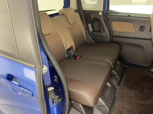 日産 デイズ ルークス HWS X Vセレクション 兵庫県 2017(平29)年 5万km オーシャンブルーP ・純正SDナビ/・CD/DVD/BT/SD/フルセグTV/・全方位カメラ/・両側パワースライドドア/・ETC/・衝突軽減ブレーキ/・LEDヘッドライト/・オートライト/・スマートキー/・スペアキー1本/・純正15インチアルミホイール/・純正フロアマット/・ハーフレザーシート