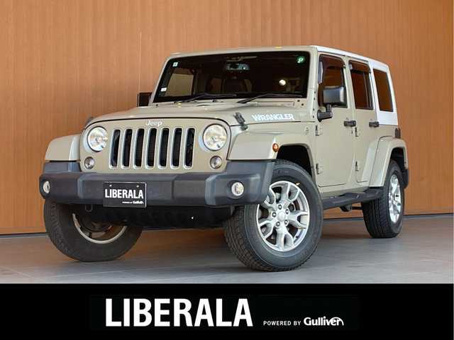 クライスラー・ジープ ジープ ラングラー JK 愛知県 2017(平29)年 4.9万km ゴビ 80台限定車/ワンオーナー/社外メモリナビ/フルセグTV/バックカメラ/サイドカメラ/黒革シート/シートヒーター/ALPINEスピーカー/クルーズコントロール/MTモード付AT/オートヘッドライト/純正18インチアルミ