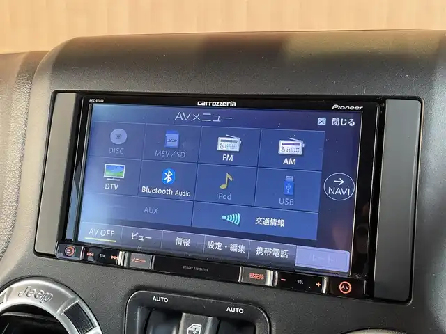 クライスラー・ジープ ジープ ラングラー JK 愛知県 2017(平29)年 4.9万km ゴビ 80台限定車/ワンオーナー/社外メモリナビ/フルセグTV/バックカメラ/サイドカメラ/黒革シート/シートヒーター/ALPINEスピーカー/クルーズコントロール/MTモード付AT/オートヘッドライト/純正18インチアルミ