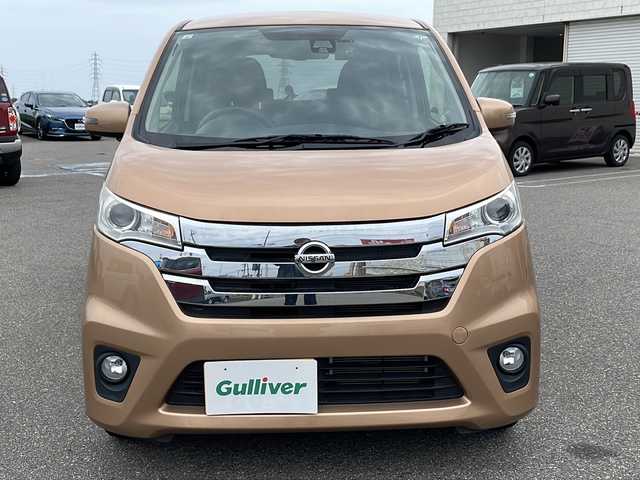 日産 デイズ HWS X Vセレ +SeftyⅡ 新潟県 2015(平27)年 0.7万km ピンクゴールドM アラウンドビューモニター/純正ナビ［MC314D-W］/　(Bluetooth/CD/DVD/AUX/SD/フルセグ)/社外ドライブレコーダー/　(コムテック/HDR-102)/ETC/ISOFIX/スペアキー1本/純正フロアマット/電動格納ミラー/横滑り防止装置