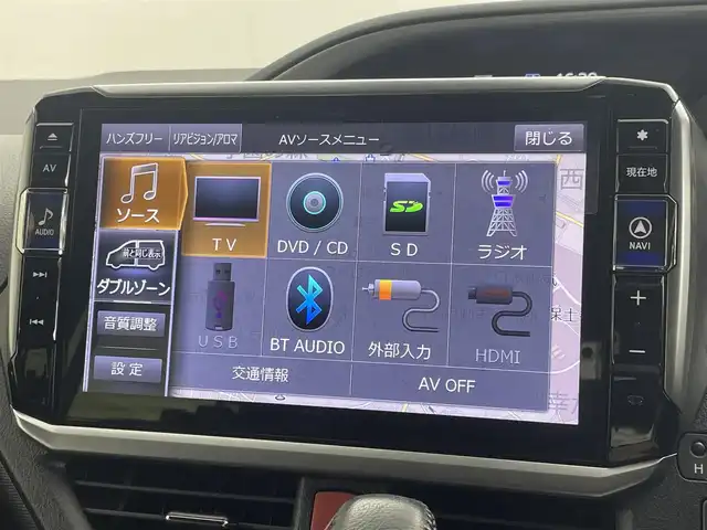 トヨタ ヴォクシー ZS 煌Ⅱ 茨城県 2020(令2)年 4.2万km ブラック 社外11型ナビ/バックカメラ/フルセグ/社外後席モニター/衝突被害軽減ブレーキ/車線逸脱抑制装置/クルーズコントロール/オートマチックハイビーム/クリアランスソナー/両側電動スライドドア/ETC/純正16インチAW/LEDヘッドライト/スマートキー