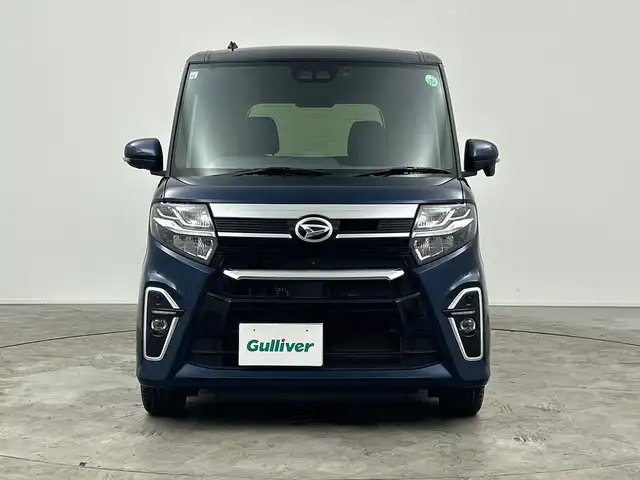 ダイハツ タント カスタム RS 三重県 2019(令1)年 3.2万km レーザーブルークリスタルシャイン 禁煙車/社外SDナビ/CD/DVD/SD/BT/フルセグTV/全方位カメラ/衝突被害軽減ブレーキ/両側パワースライドドア/コーナーセンサー/シートヒーター/LEDヘッドライト/ステアリングスイッチ/ドライブレコーダー（前方）/スマートキー