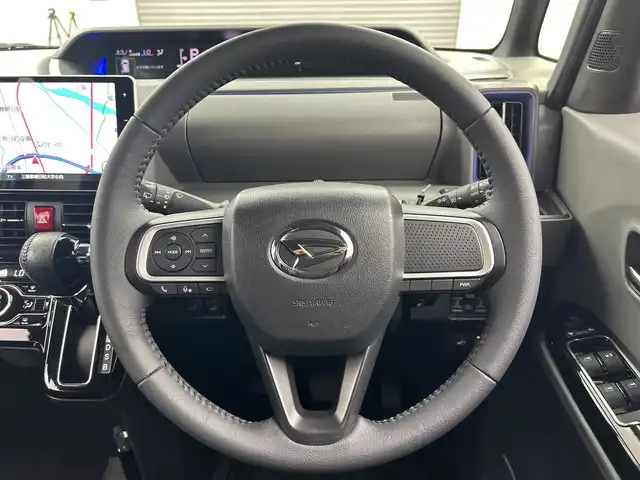 ダイハツ タント カスタム RS 三重県 2019(令1)年 3.2万km レーザーブルークリスタルシャイン 禁煙車/社外SDナビ/CD/DVD/SD/BT/フルセグTV/全方位カメラ/衝突被害軽減ブレーキ/両側パワースライドドア/コーナーセンサー/シートヒーター/LEDヘッドライト/ステアリングスイッチ/ドライブレコーダー（前方）/スマートキー