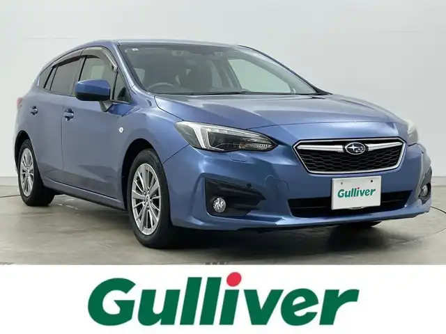 スバル インプレッサ スポーツ 1．6i－Lアイサイト 岡山県 2017(平29)年 3.7万km クォーツブルーP 純正8インチナビ(CN-LR820D)/【フルセグ/AM/FM/USB/AUX/CD/DVD】/衝突軽減ブレーキ/ブラインドスポットモニター/踏み間違い防止装置/バックカメラ/ＥＴＣ/純正ドライブレコーダー(前)/純正フロアマット/純正アルミ/ステアリング連動ヘッドランプ/コーナーセンサー/レーンキープアシスト/オートLEDヘッドライト/オートハイビーム/ドアバイザー/レベライザー/スマートキー×２